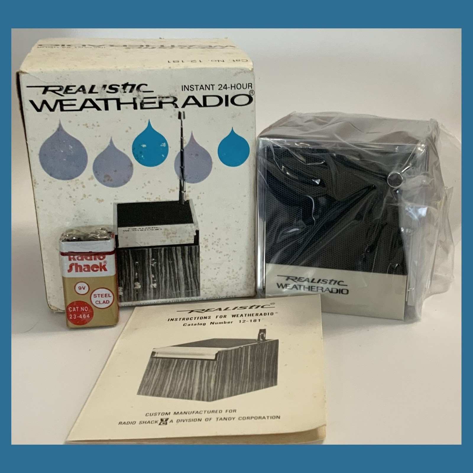 Realistic Radio Shack WeatheRadio Weather Radio 12-181 - NEW In Box