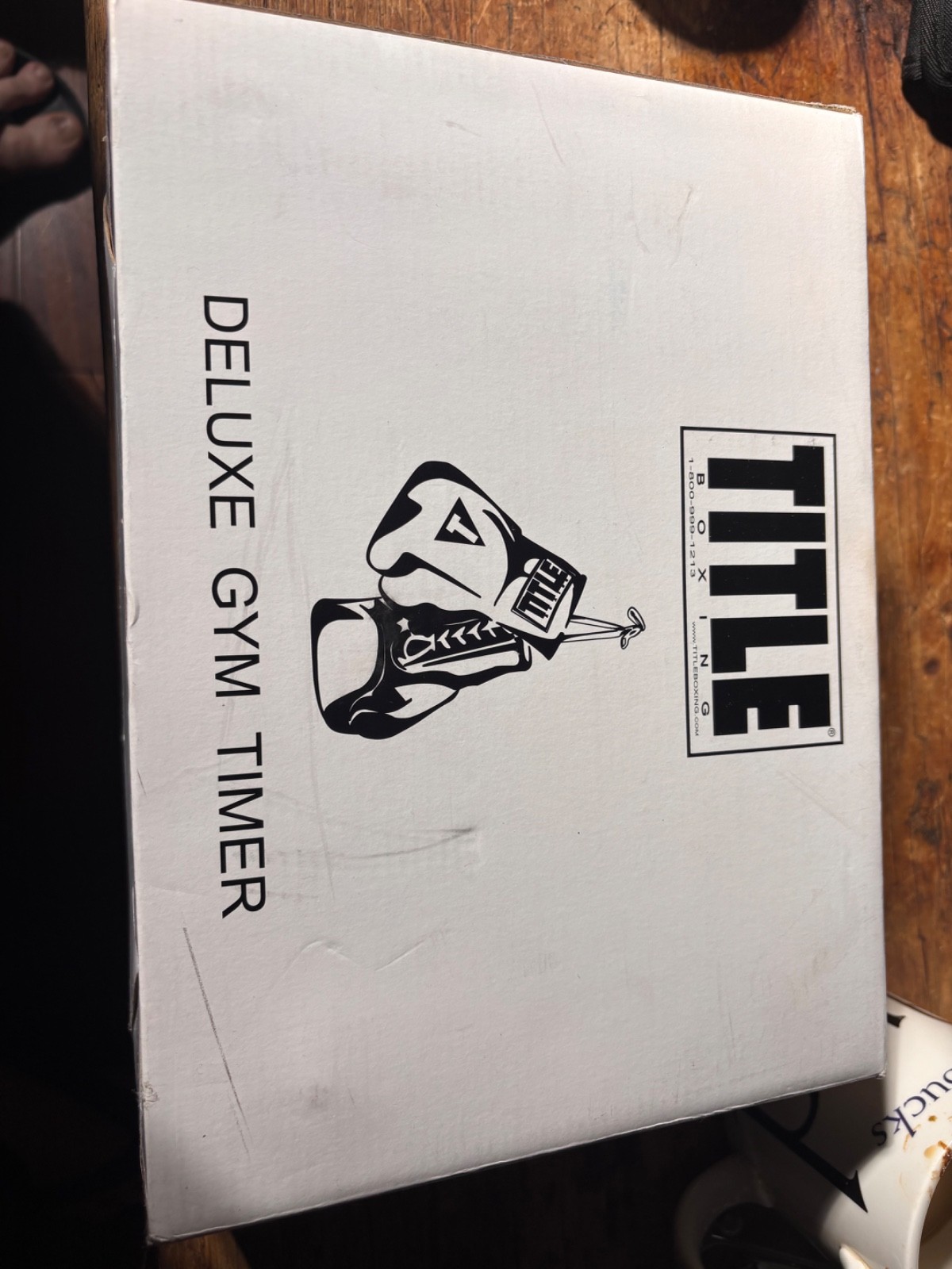 TITLE Boxing Deluxe Gym Timer. Clean, Fully Working! New Open Box