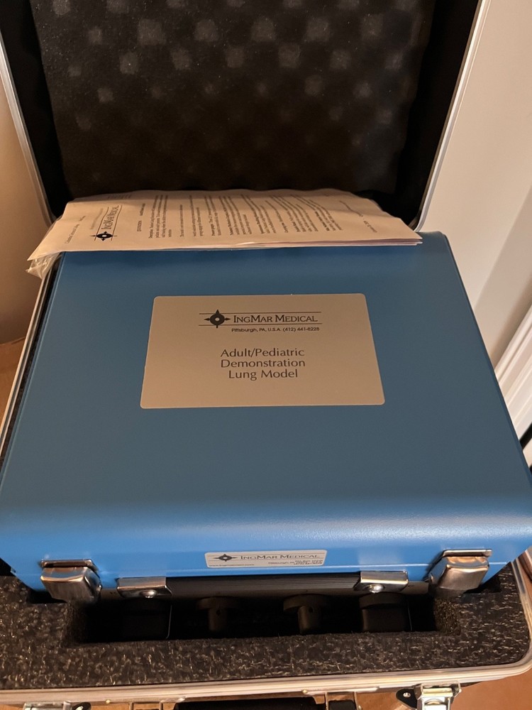 Pre-Owned IngMar Model SB 2000 Dual Compartment Lung Test Demo Simulator