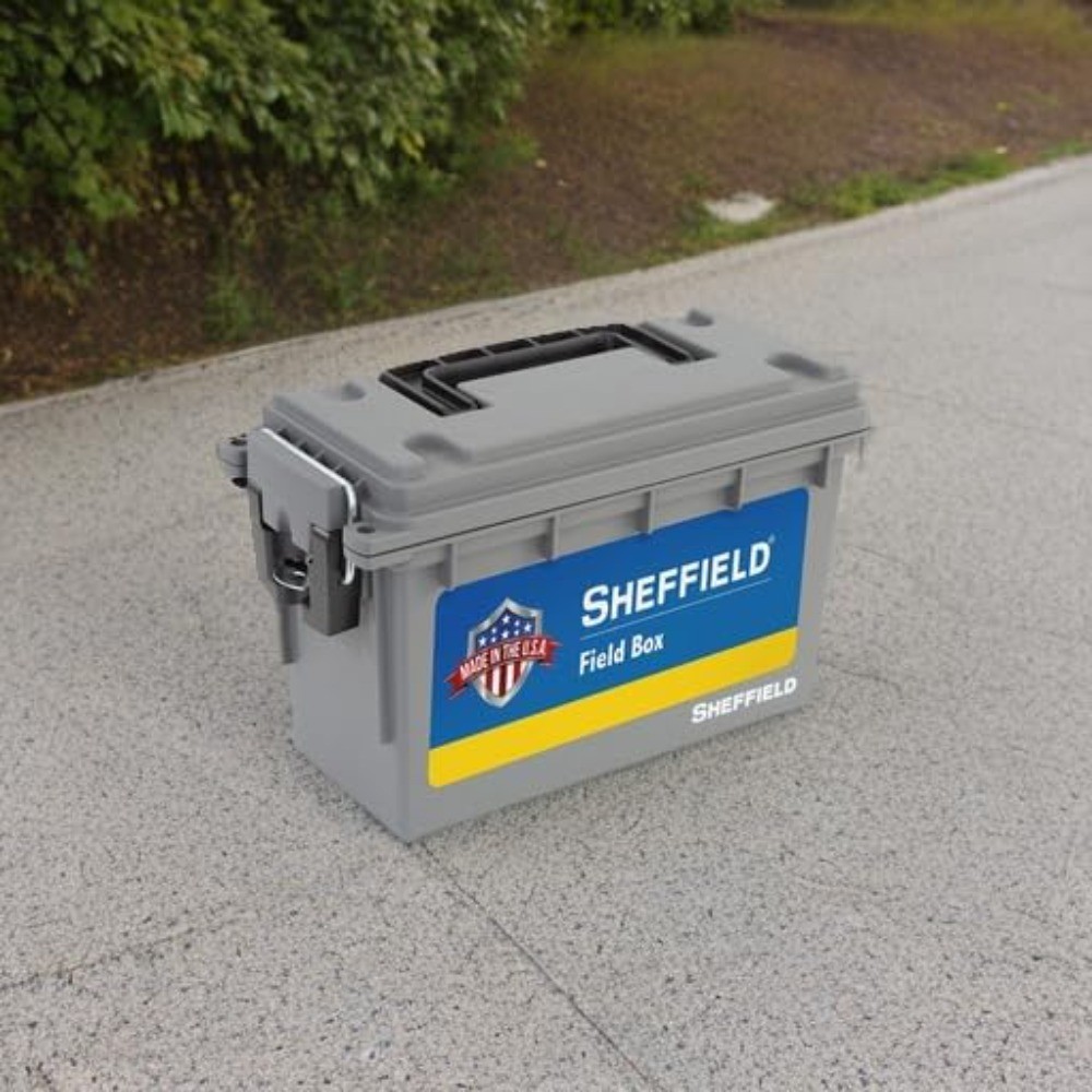 12628 Ammo Storage Box, Stackable .30 Cal Field Boxes, Water and Dust