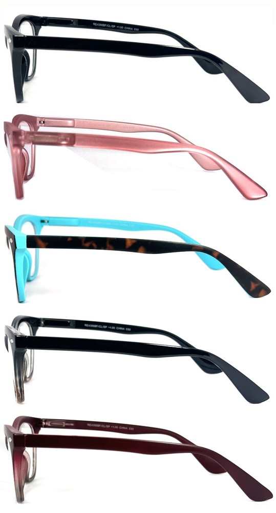 Womens Retro Cat Eye Frame Bifocal Reading Glasses Spring Temples
