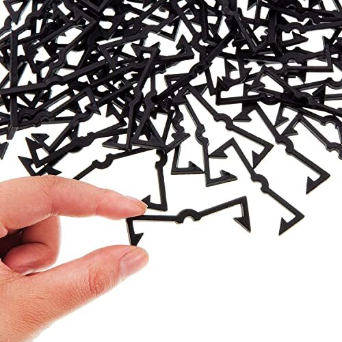 200 Pcs Pegboard Hook Locks Plastic Peg Hook Fixer Peg Board Hook Accessories