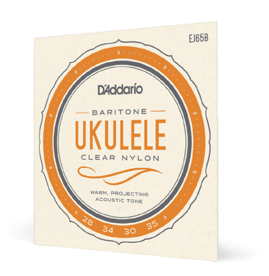 D'Addario EJ65B Pro-Arté Custom Extruded Baritone Ukulele Strings 28-35