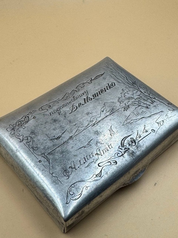 cigarette case vintage antique