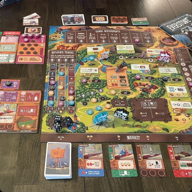Everstone: Discovering Ignis Board Game ($70 MSRP)