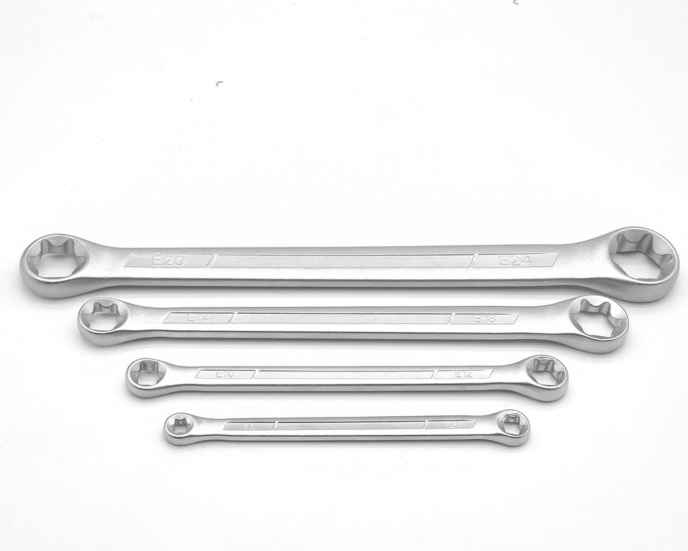 WINTOWIN 4 Piece TRX-Star E-Torx Box Wrench Set, E6 E8 E10 E12 E14 E18 E20...