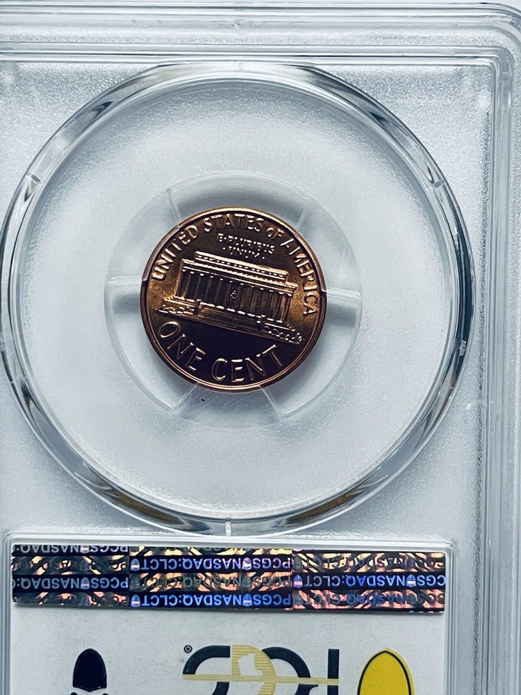 1987 Lincoln Memorial Reverse Cent PCGS MS67RD