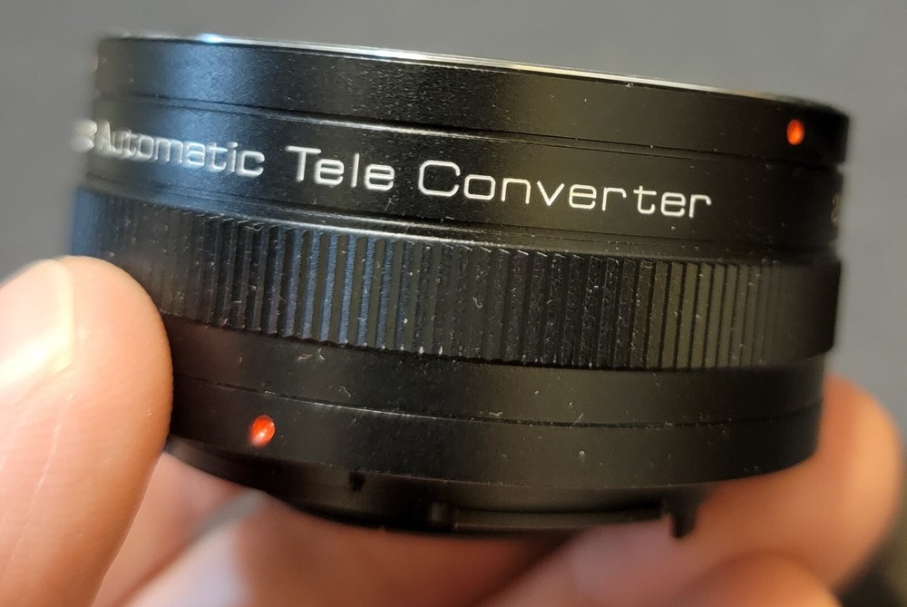 Vivitar 2x Automatic Tele Converter 2X-21 w Case