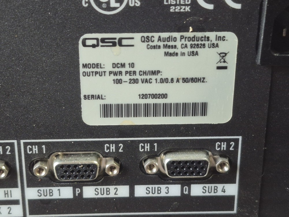 Qsc Dsm-10
