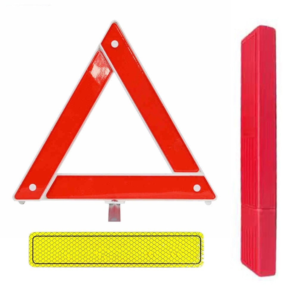Warning Triangle Vehicle Warning Triangle Car Packed Foldable Car Breakdown Triangle Car Accessories...