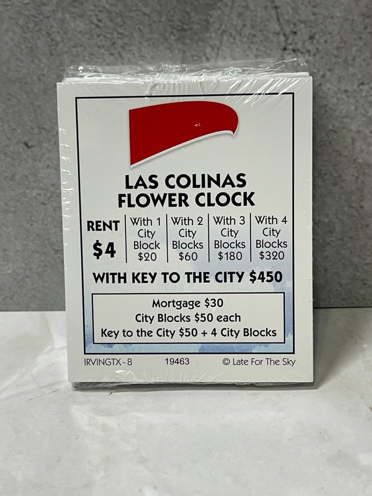 Irving-Opoly - Replacement Deed Cards (SEALED)