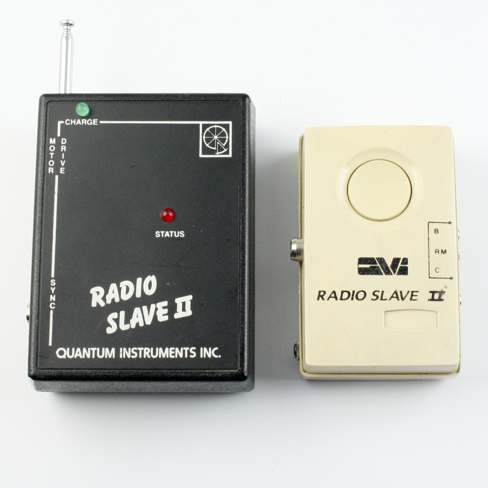 Quantum Instruments Radio Slave II Flash Trigger Transmitter + Receiver - Tested
