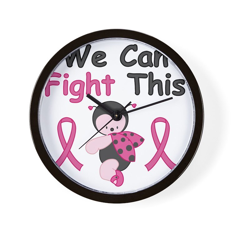 CafePress Fight BCA Ladybug 10" Wall Clock (1139794350)
