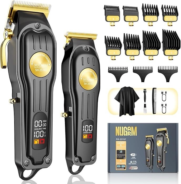 Professional Hair Clippers for Men, Professional Barber Clippers and Trimmer