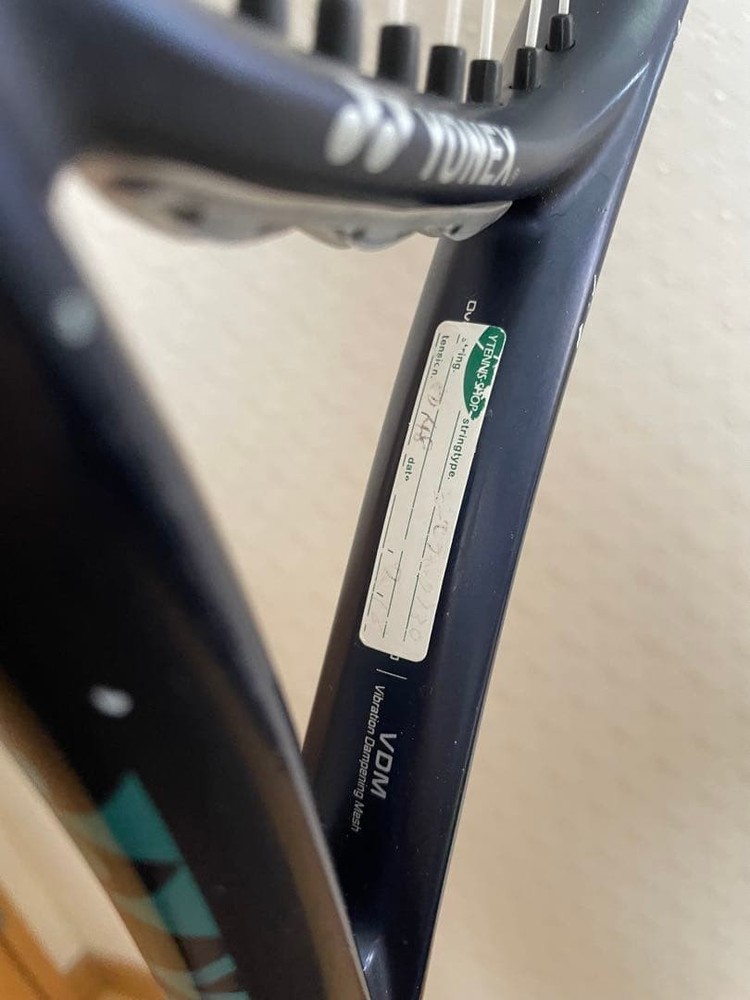 YONEX hard tennis racket blue