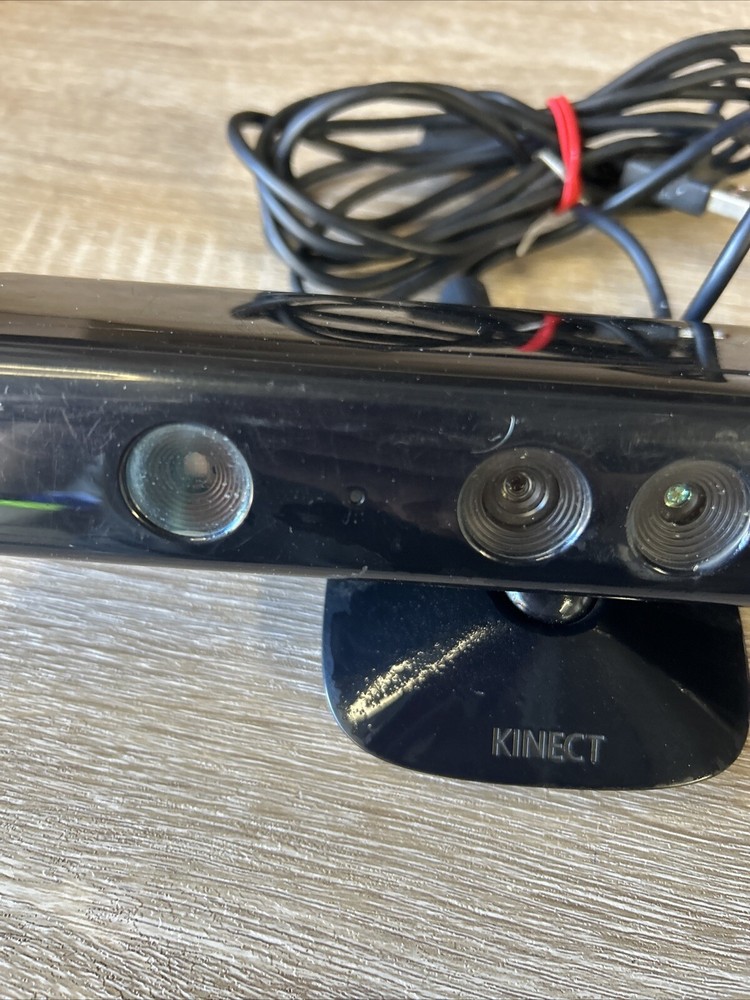 Microsoft 1414 Xbox 360 Kinect Sensor Bar - Black - Tested - Good Used Condition