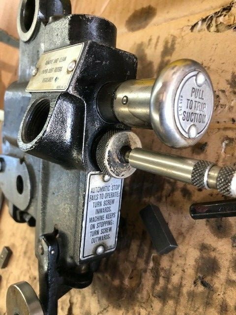 Heidelberg letterpress Model T feeder assembly