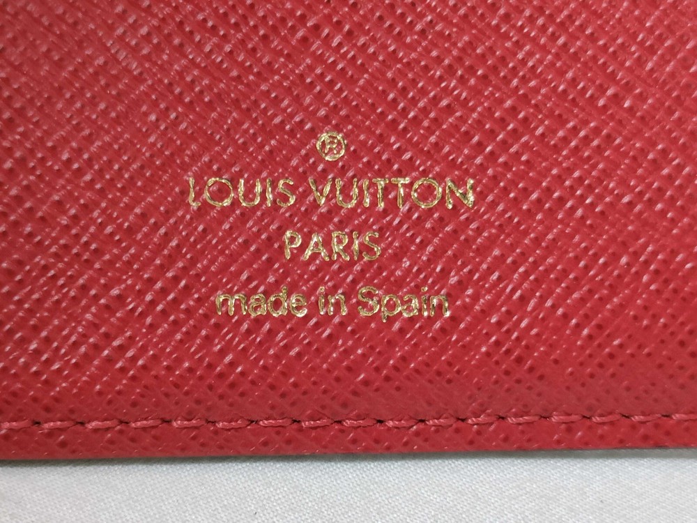 RARE LOUIS VUITTON Agenda PM Notebook cover Monogram Brown trunk box pattern box
