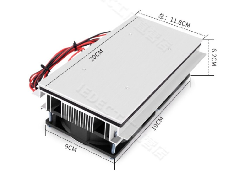 12V Electronic Heat Dissipation System with Semiconductor Refrigeration Plate