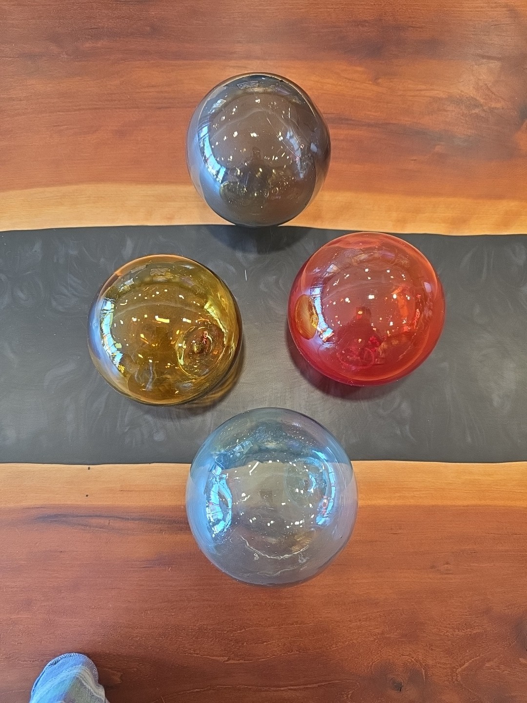 Hand Blown Glass Fishing Floats Contemporary Chinese