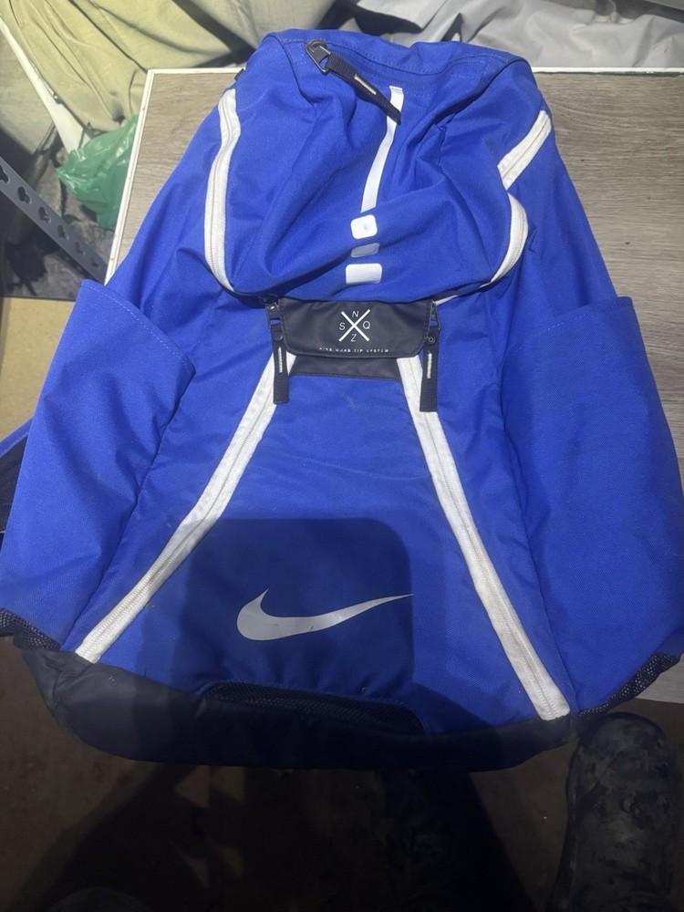 Nike Elite Air Backpack Quad Zip System Blue