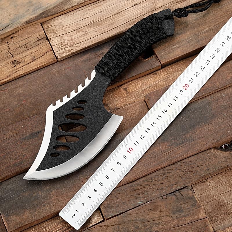 Outdoor 5.2" Camping Hatchet,Multi Functional Shock-Absorbing Hand Axe,Mounta...