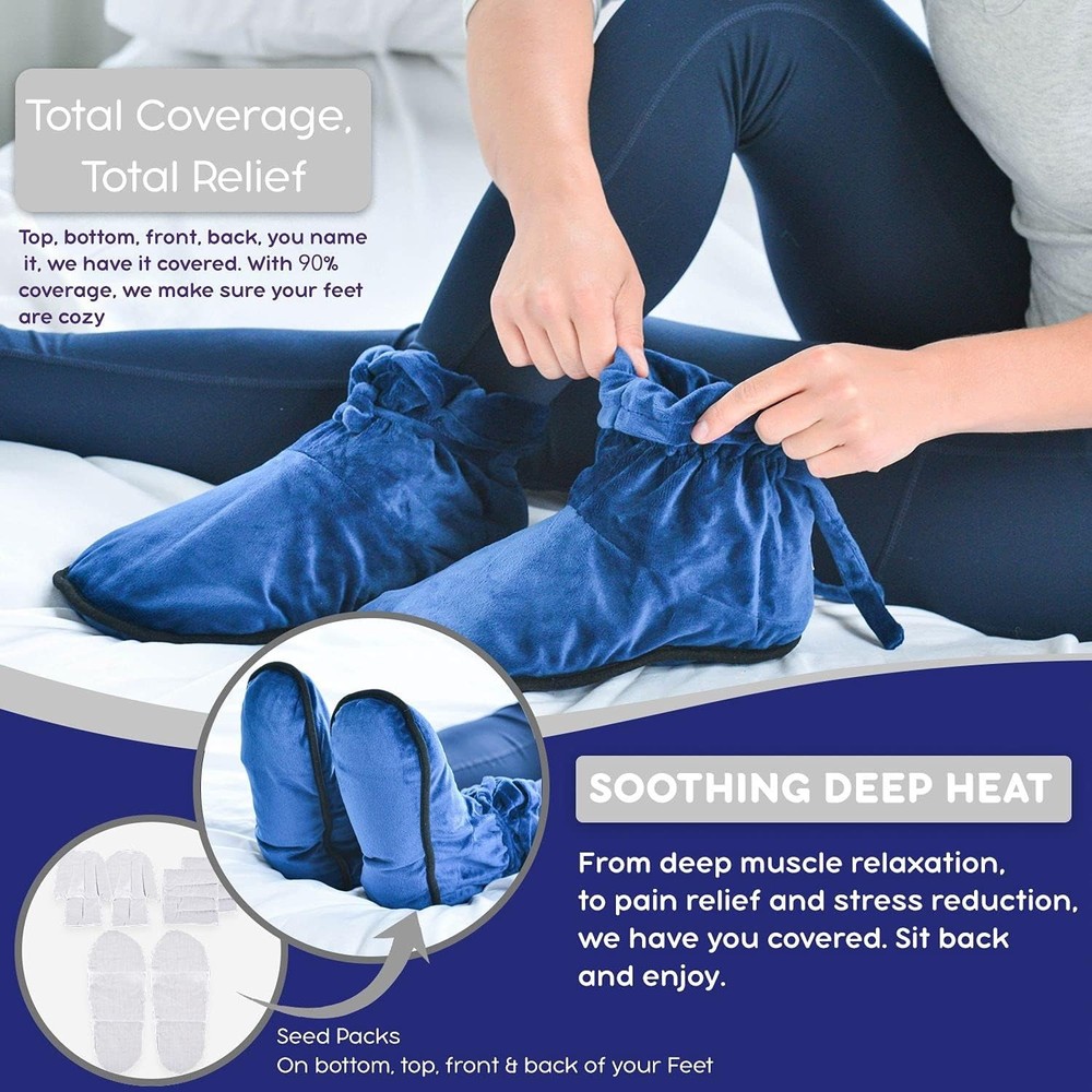 The Perfect Gift - Microwavable Heated Booties for Relaxation