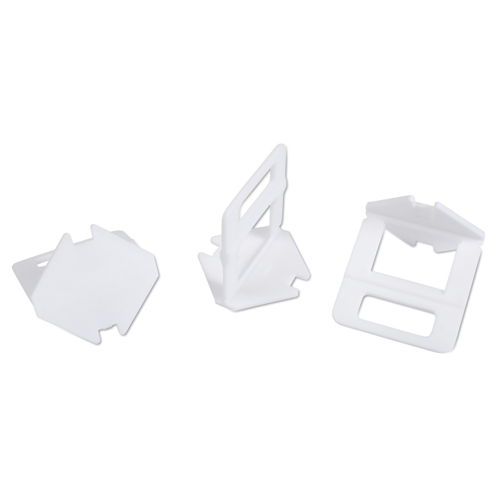 MasterGosen Tile Leveling System - 1/16" (1.5mm) Clips, 2000-Pack