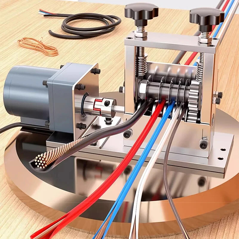 Mini Portable Electric Wire Stripping Machine with Blade 1-17MM Cable Stripper