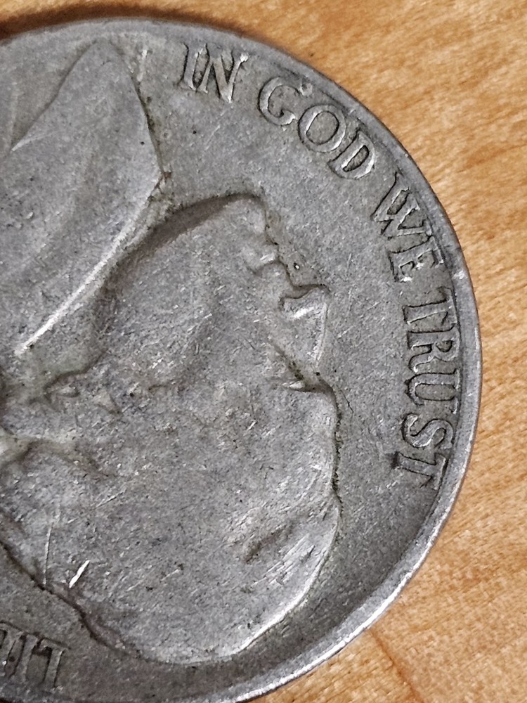 1940 Error Nickel Coin