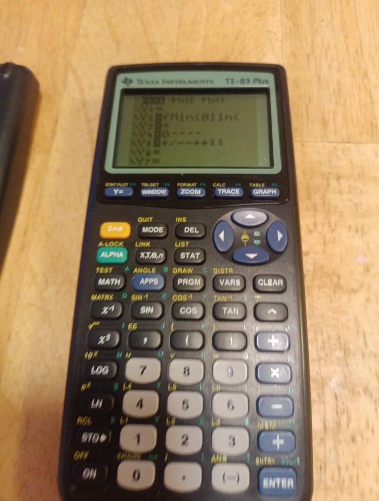 Texas Instruments TI-83 Plus Calculator (TESTED )