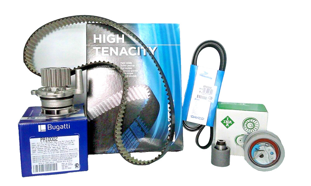 INA DISTRIBUTION KIT + WATER PUMP + BELT SERVICES FOR AUDI - A6 - 1.9 TDI