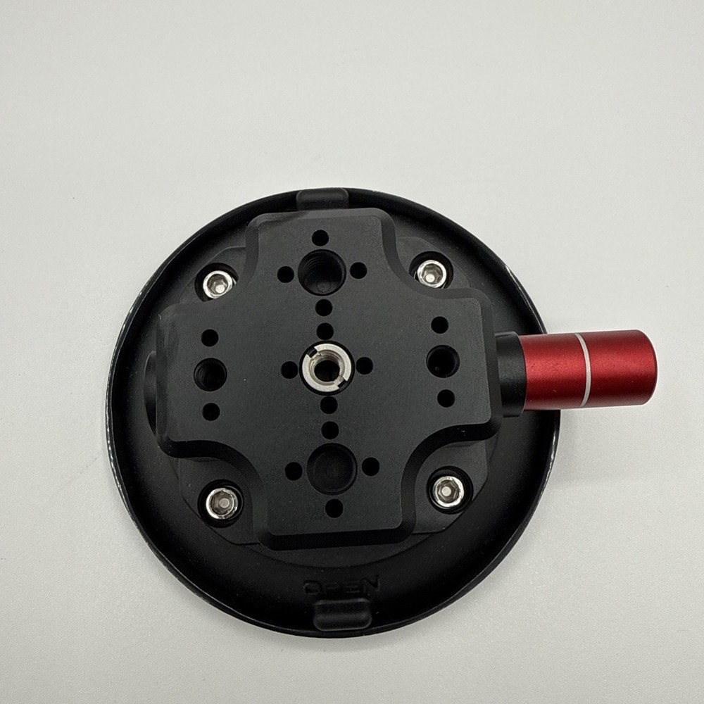 Camera Suction Cup Mount, 4.5" Pump-actived Vacuum Suction Mount Black