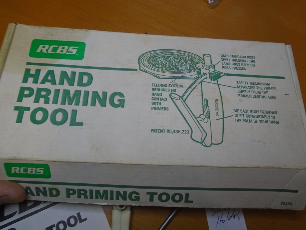 RCBS Hand Priming Tool Plus 2 & 10 Shell Holders
