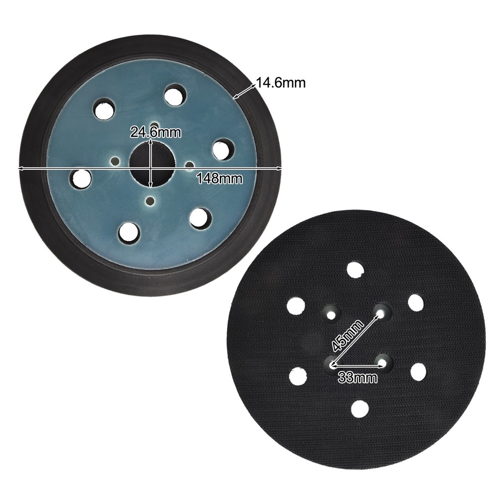 Cost Effective Option Replace Your Sander Pads with 6 Inch Backing Pad