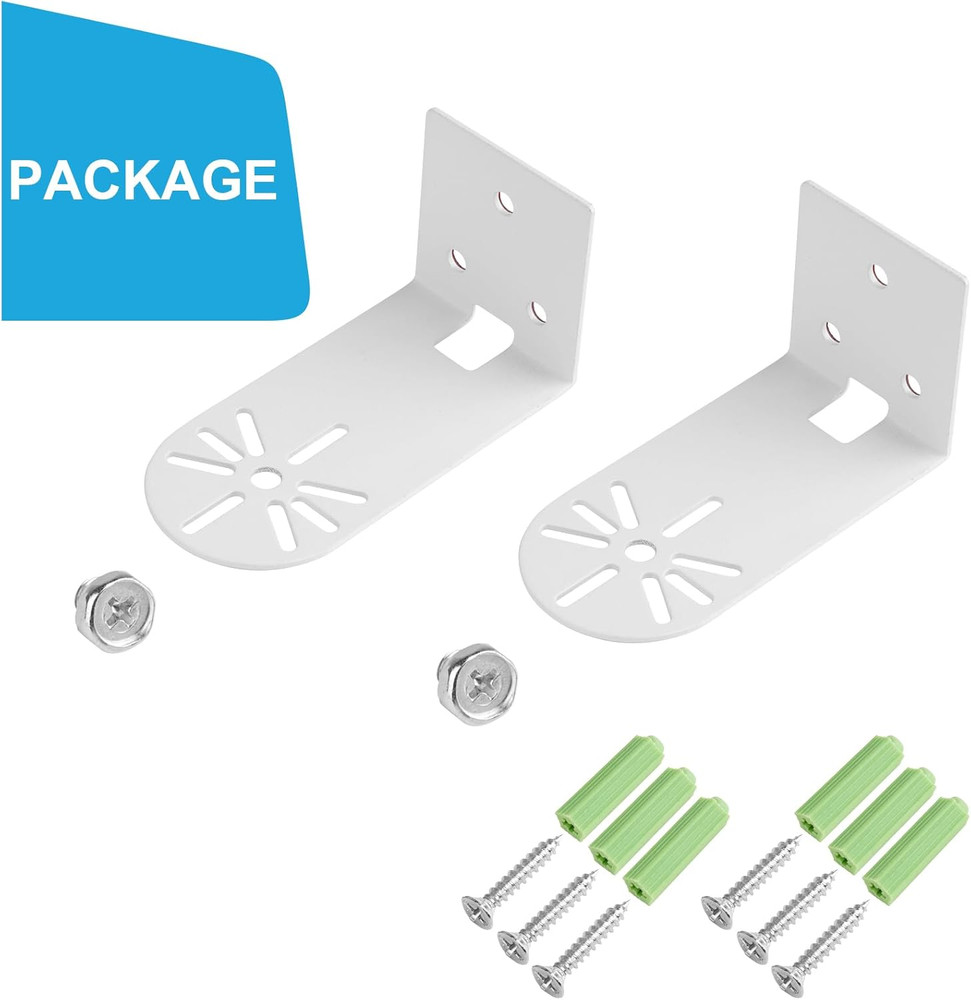 2Pack Adhesive Metal Wall Mount Compatible with Eufy Security Solo Indoor Cam E2