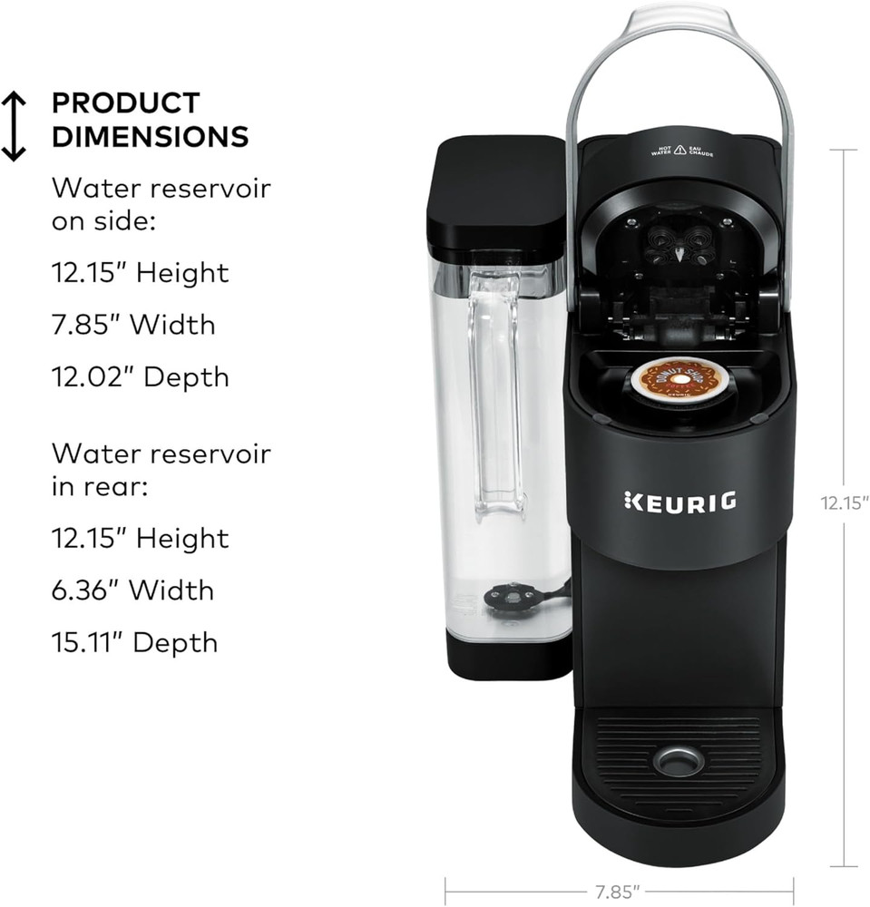 K-Supreme Single Serve K-Cup Pod Coffee Maker, Multistream Technology, 4 Brew Si