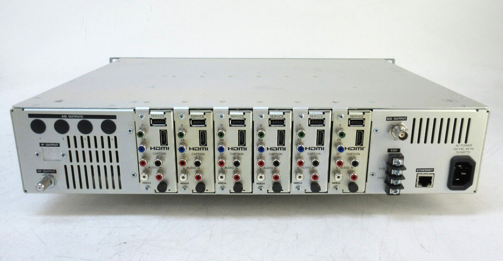 Drake EH244 Encoder Host Chassis, Quad QAM for MPEG2 & H.264 with 6x HDE24