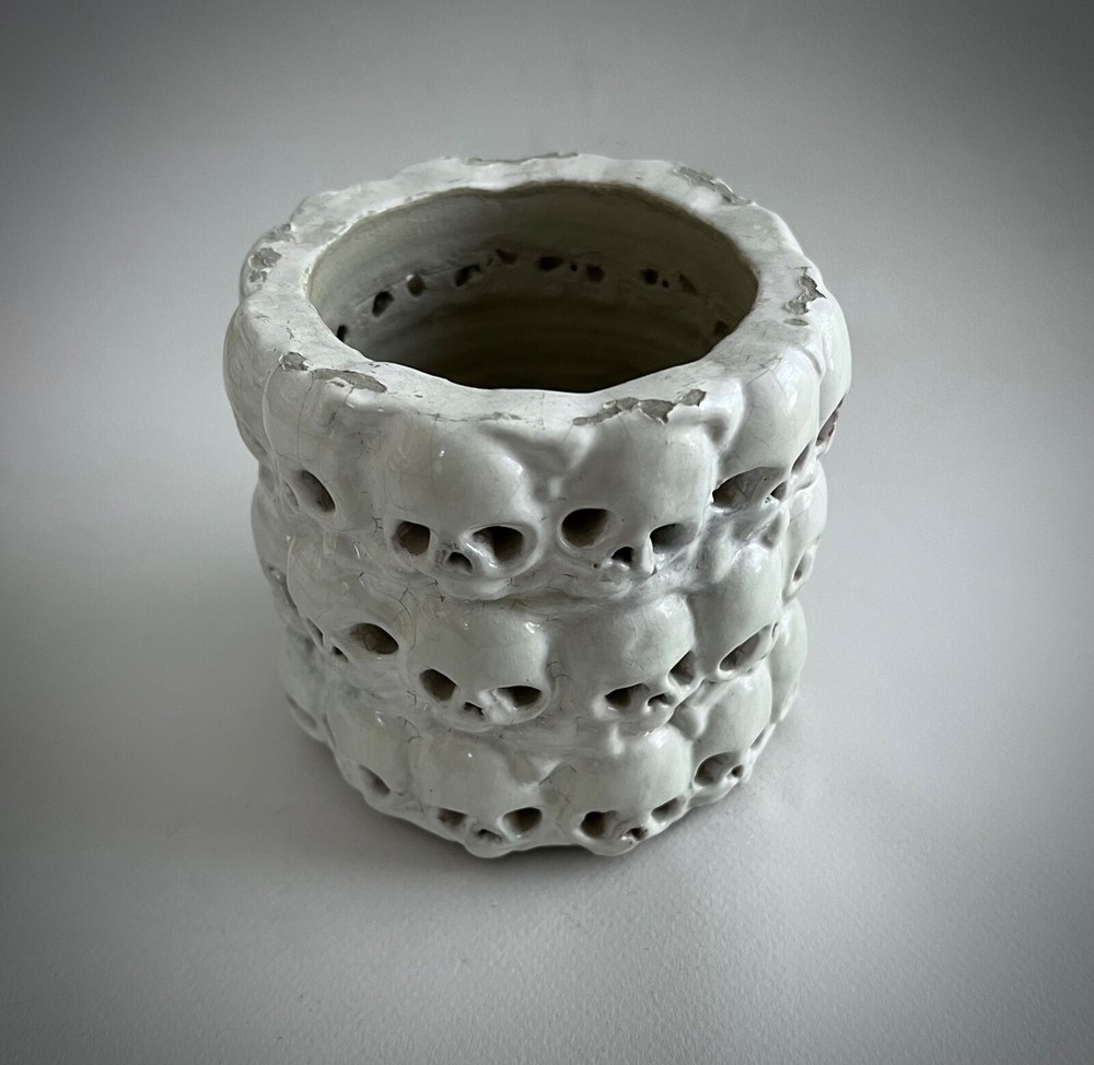 Skeletons Studio Pottery Vase