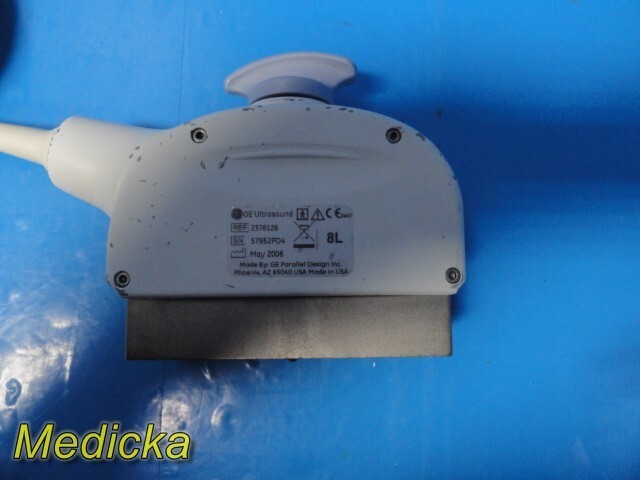 GE 8L Ref 2376128 Linear Array Ultrasound Transducer Probe ~ 36543