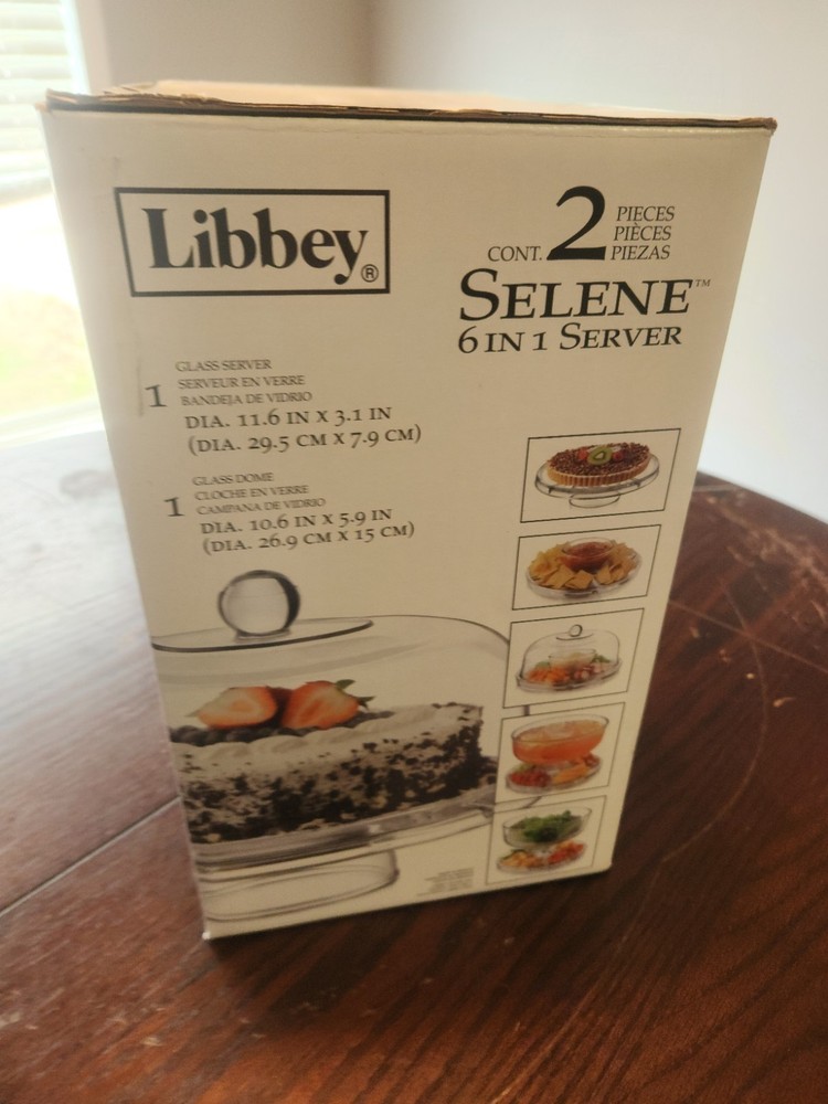 Libbey Selene 6 In 1 Server 2 Pieces