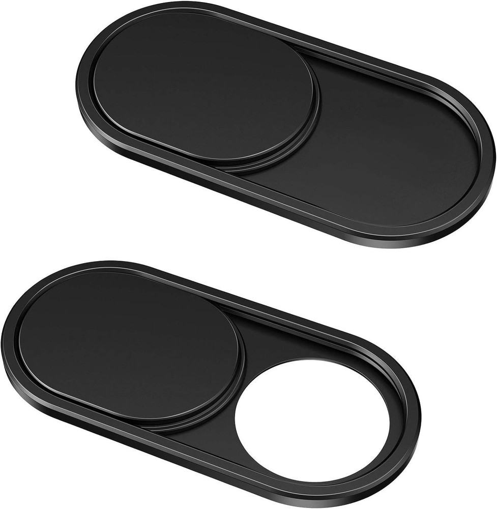 Cloudvalley Webcam Cover Slide[2-Pack], 0.023 Inch Ultra-Thin Metal Web Camera C