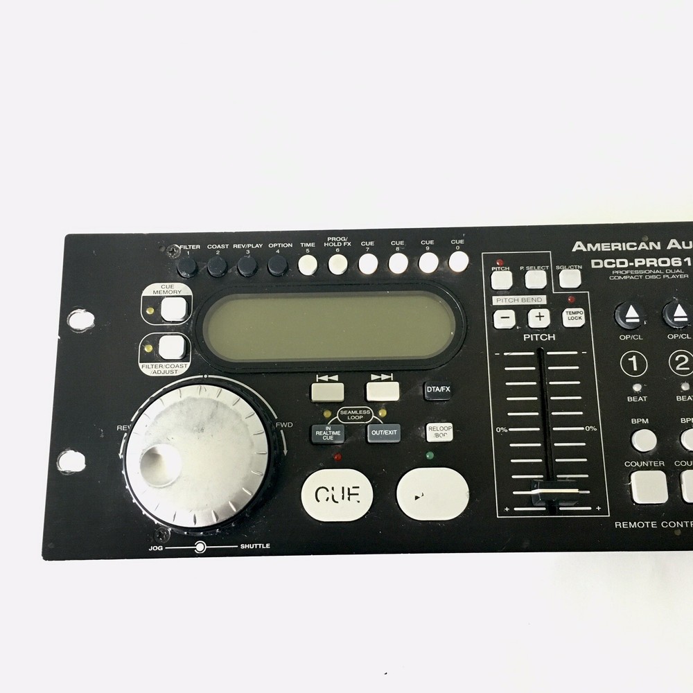 American Audio DCD-Pro610 Professional Dual CD Player - Untested