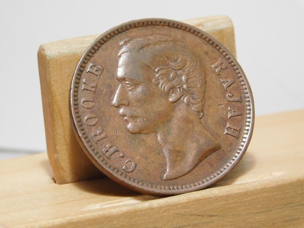 1870 Sarawak one cent