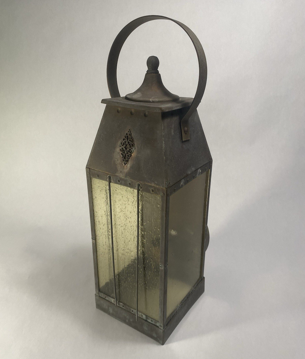 VTG Thomas Industries MOE LIGHT Wall Lantern Copper Patina Outdoor Rustic