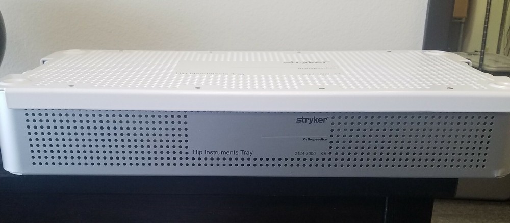 STRYKER 2124-3000 Hip Instruments Tray (Case Only)