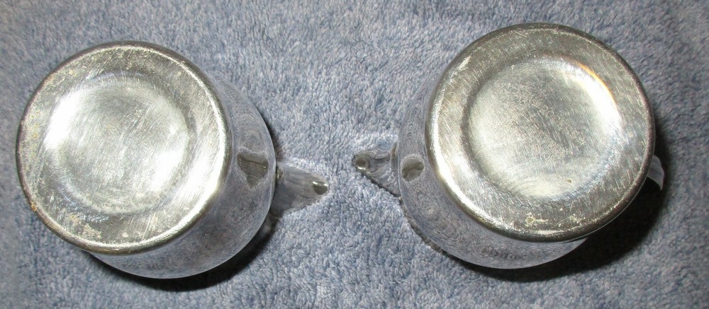 MATCHED PAIR / “WILLIAM ROGERS” CREAMERS