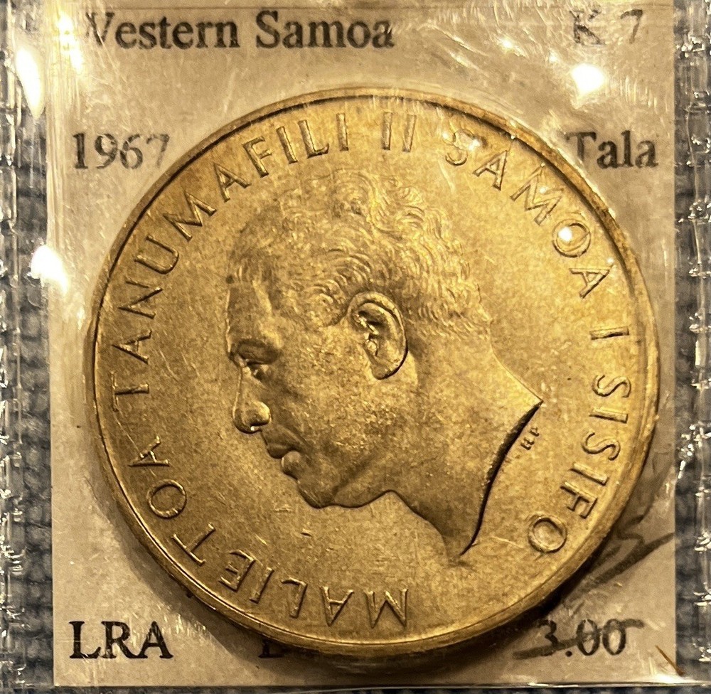 Western Samoa - 1 Tala 1967