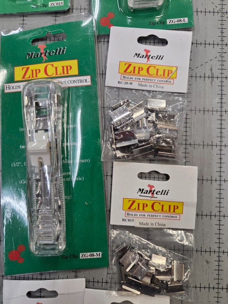 Martelli Zip Bind System for hand and stitch in the ditch machine binding
