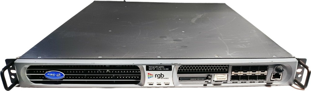 RGB Networks Motorola Simulcast Edge Processor SEP48 MPEG2 Decoder 48Ch 3x RF
